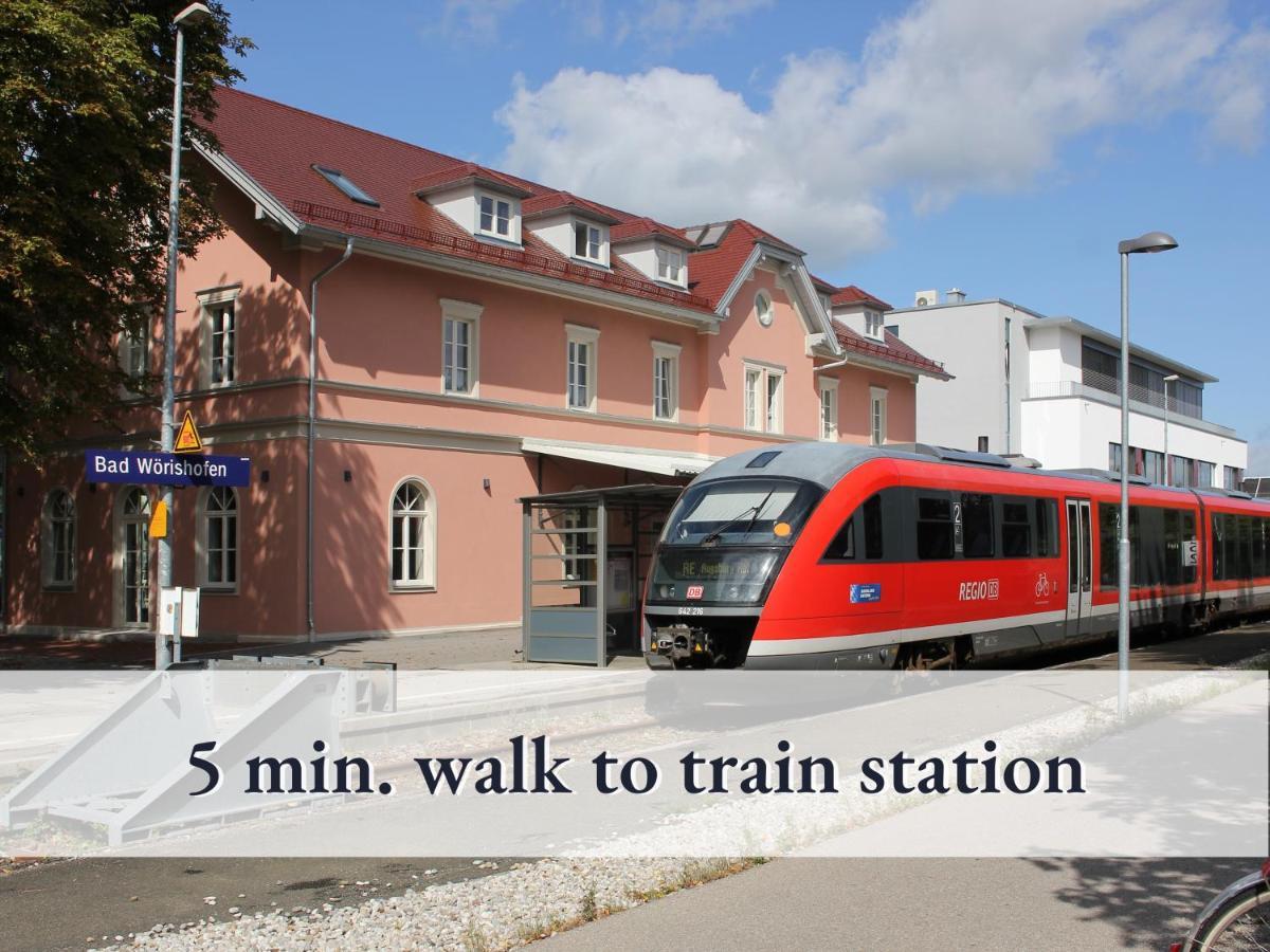 באד וויריסהופן Tolle Zweiraum-Ferienwohnung In Bester Lage L Innenstadtnaehe L 1 Minute Zum Bahnhof L Tv L Free-Wlan L Keine Kueche L Willkommen Im Hallo!-Apartment 4 מראה חיצוני תמונה